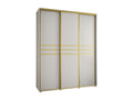 Meublori 10 Sliding Door Wardrobe 235.2/190/60 3 Doors