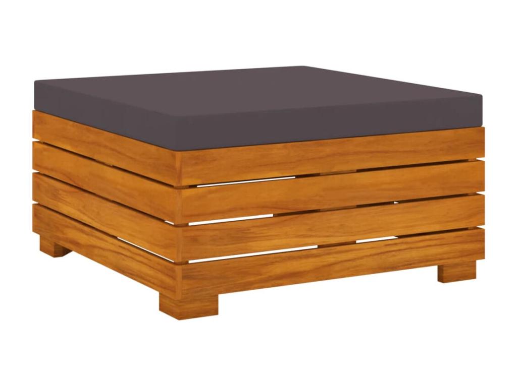 5-piece garden furniture set with cushions, solid wood furniture