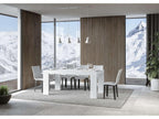 Roxell Extendable Table 90x160/264 cm White Ash