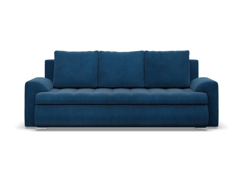 Laviecasa 3-seater sofa with sleeper function - Dark blue FLQJ84404