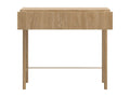 Console table with drawer - freestanding - 90 cm - oiled oak wood finish - Meublori