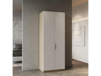 Meublori 2-door wardrobe - W79.4 cm
