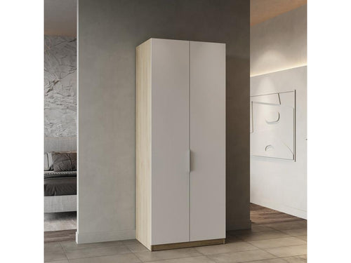 Meublori 2-door wardrobe - W79.4 cm