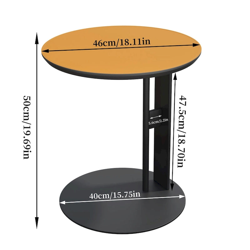 Modern Square Coffee Table with 2 Drawers,White End Table 31.5 Mecha Styling ( large/small tables Separate for sale)