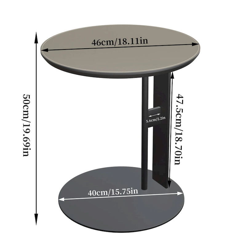 Modern Square Coffee Table with 2 Drawers,White End Table 31.5 Mecha Styling ( large/small tables Separate for sale)
