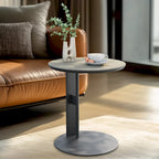Modern Square Coffee Table with 2 Drawers,White End Table 31.5 Mecha Styling ( large/small tables Separate for sale)