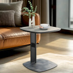 Modern Square Coffee Table with 2 Drawers,White End Table 31.5 Mecha Styling ( large/small tables Separate for sale)