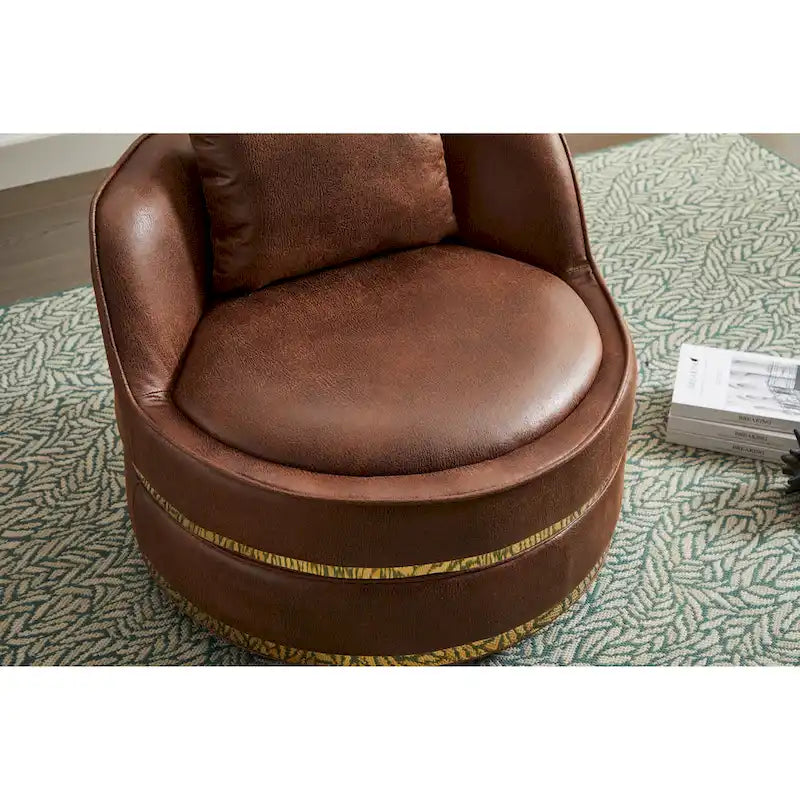 Swivel Chair, 360 Swivel Accent Chair, Barrel Chair for Living Room Bedroom