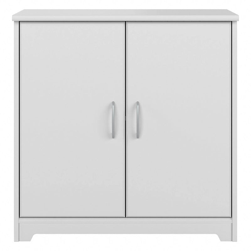 Cabot Small Bathroom Storage Cabinet with Doors by Bush Furniture