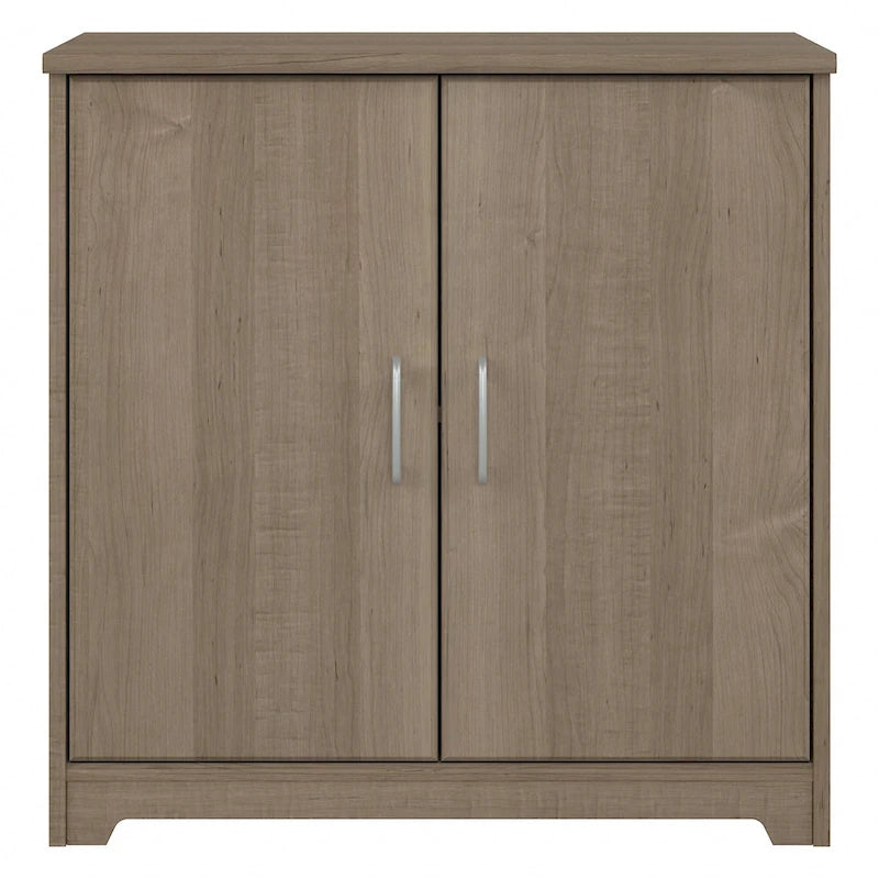 Cabot Small Bathroom Storage Cabinet with Doors by Bush Furniture