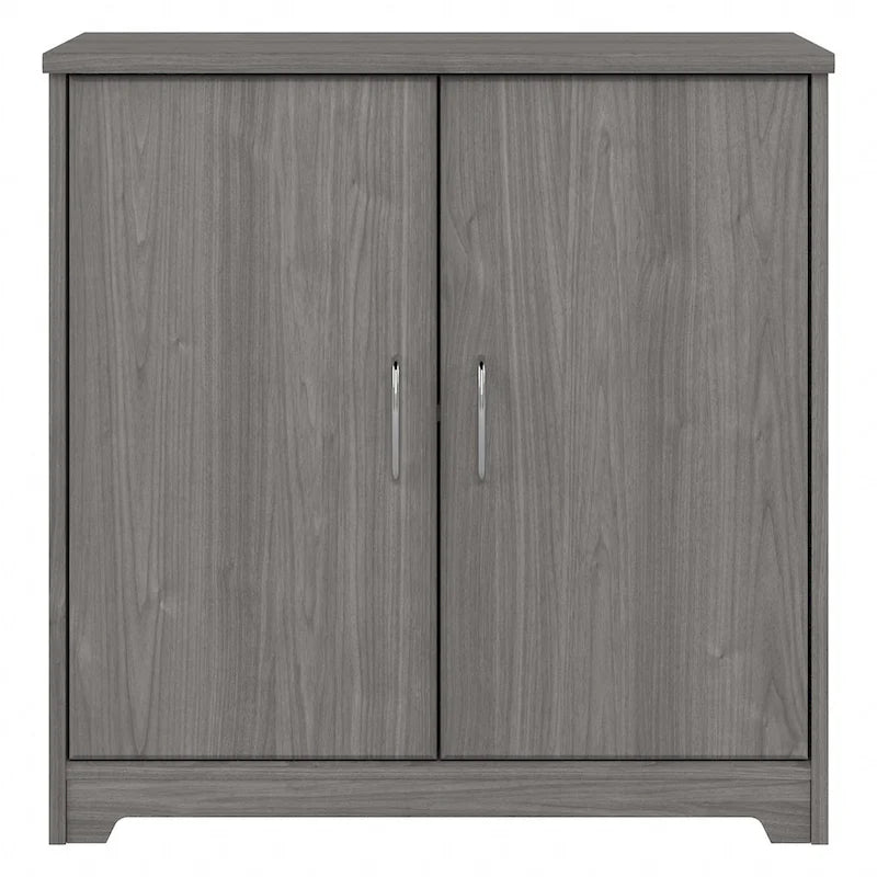 Cabot Small Bathroom Storage Cabinet with Doors by Bush Furniture