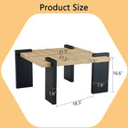 Modern MDF Coffee Table Durable Stylish Living Room Furniture