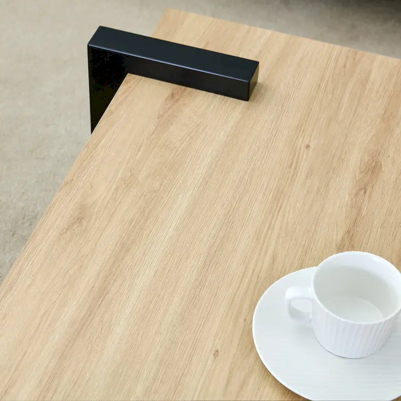 Modern MDF Coffee Table Durable Stylish Living Room Furniture