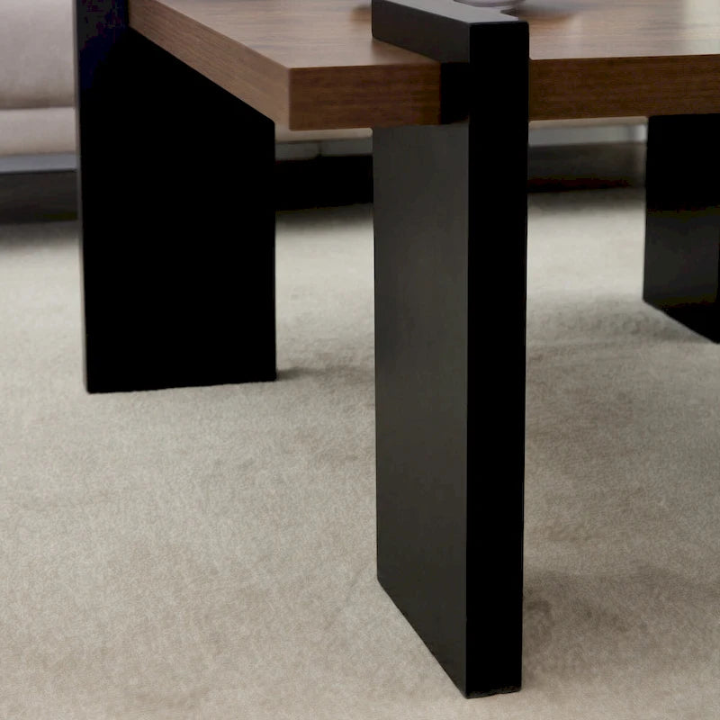 Modern MDF Coffee Table Durable Stylish Living Room Furniture