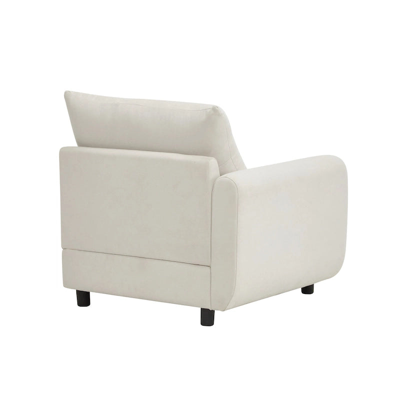 Christopher Knight Home - Evelyn Modern 2-Seater Modular Upholstery Sectional Loveseat Sofa