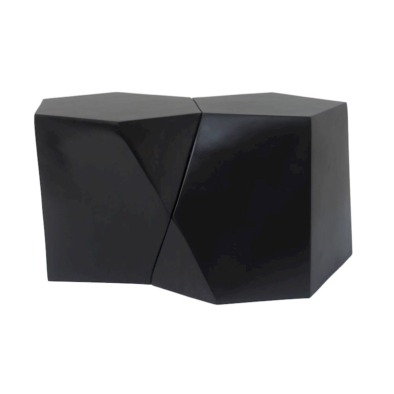 Christopher Knight Home - CloudHouse Modern MGO Coffee Table Set with Geometric Design