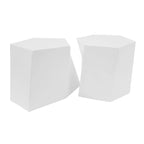 Christopher Knight Home - CloudHouse Modern MGO Coffee Table Set with Geometric Design
