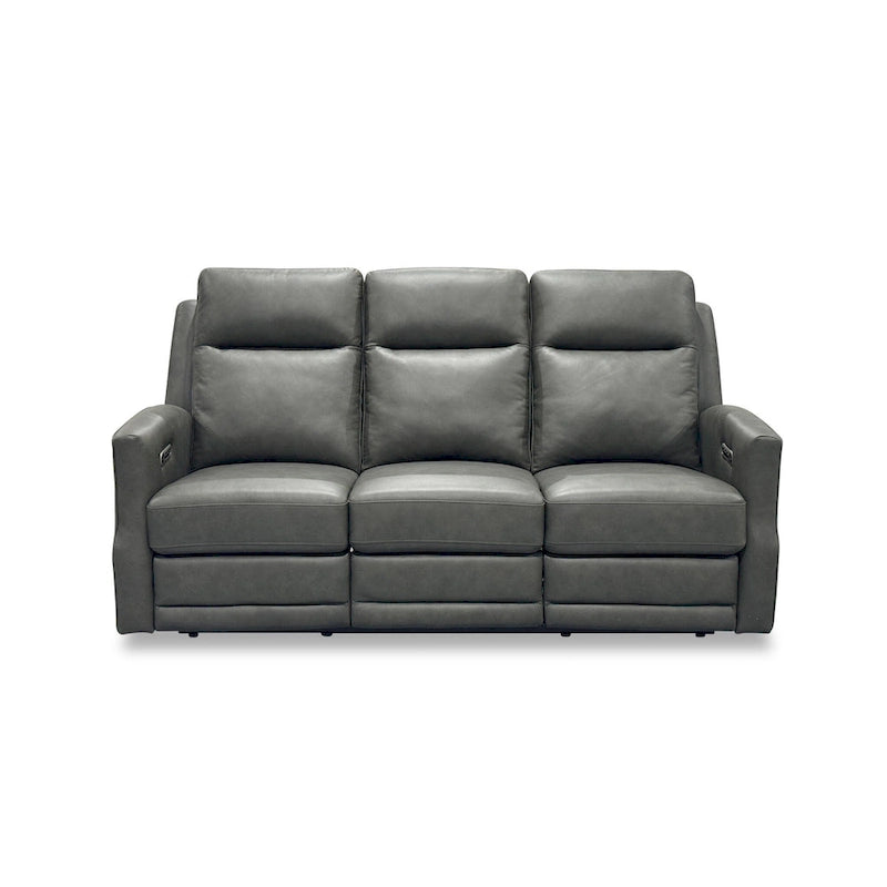 Maxwellton Cedar Power Reclining Sofa with Power Headrests and Lumbar by Flexsteel