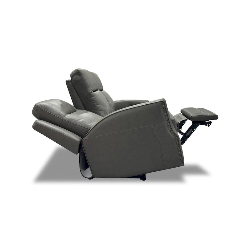 Maxwellton Cedar Power Reclining Sofa with Power Headrests and Lumbar by Flexsteel