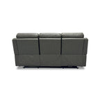Maxwellton Cedar Power Reclining Sofa with Power Headrests and Lumbar by Flexsteel
