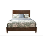 HomeRoots Brown Solid Wood California King Bed Frame