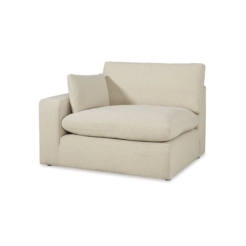Signature Design by Ashley Elyza Ivory 5-Piece Sectional with Chaise - 135W x 135D x 36H