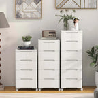 Costway 1 PCS 7-Drawer Plastic Rolling Storage Cart with 4 Universal - See Details