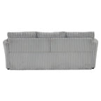 Modern Fabric Sleeper Sectional with USB and 2 pillows