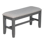 Foldable Multifunctional Dining Table and Chair Sets Home Party Dining Table and Chair Sets with X Shape Table Legs for Kitchen