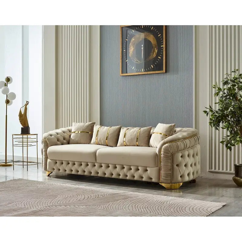 Granda 3 Pieces Living Room Sets 1 Sofa 2 Chair