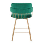 Christopher Knight Home Bremen 180Swivel 26 Velvet Counter Stools with Metal Legs (Set of 2)