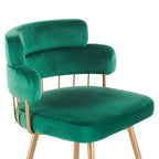 Christopher Knight Home Bremen 180Swivel 26 Velvet Counter Stools with Metal Legs (Set of 2)