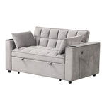 Roomfitters 58 4-1 Multi-functional Sofa Bed with Cup Holder and USB Port for Living Room or Apartments