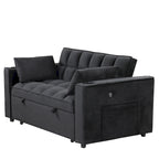 Roomfitters 58 4-1 Multi-functional Sofa Bed with Cup Holder and USB Port for Living Room or Apartments