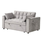 Roomfitters 58 4-1 Multi-functional Sofa Bed with Cup Holder and USB Port for Living Room or Apartments