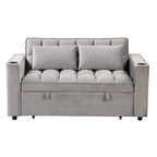 Roomfitters 58 4-1 Multi-functional Sofa Bed with Cup Holder and USB Port for Living Room or Apartments