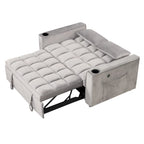Roomfitters 58 4-1 Multi-functional Sofa Bed with Cup Holder and USB Port for Living Room or Apartments