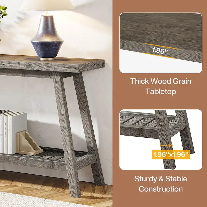 Extra Long Console Entryway Table, 70.9 Inches Console Table