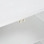 Four-Door Sideboard with Adjustable Shelves