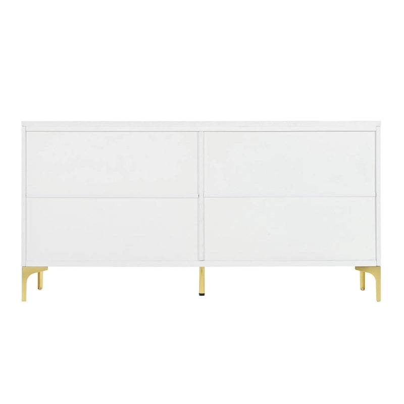 Four-Door Sideboard with Adjustable Shelves