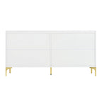 Four-Door Sideboard with Adjustable Shelves