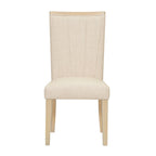 6-Piece Contemporary Dining Set with Pedestal Table & 4 Chairs