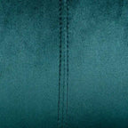 76.25 Velvet Channel Stitching 3-seater Sofa with Metal Legs for Living Room