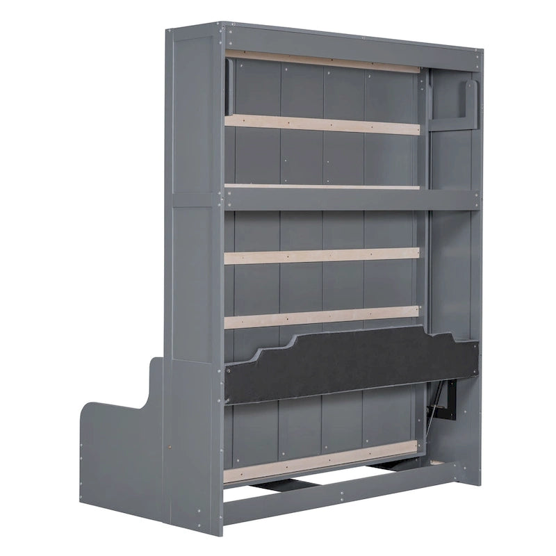 Modern Queen Murphy Bed with Cushion