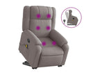 Meublori Fabric Reclining Massage Chair