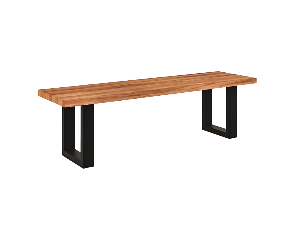Meublori - Natural oiled beech heartwood dining bench