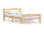 Solid pine wood bed frame 90x200 cm