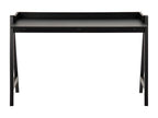 Meublori - Wooden Desk L127cm - Black