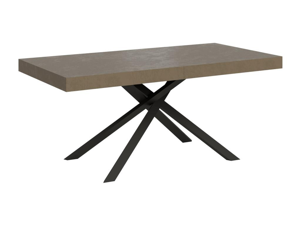 Karida Meublori extendable table 90x200/460cm with anthracite legs
