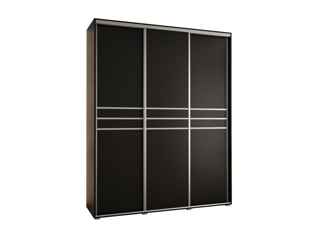 Meublori 10 Sliding Door Wardrobe 235.2/200/45 3 Doors